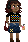pixel me walking